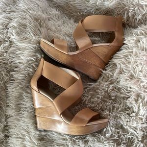 Well loved DVF wedge sandal